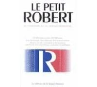 Petit Robert Langue Francaise 2003