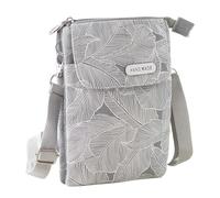 Petit Sac de Téléphone Portable, Teléfono Bolso Messenger, con Correa Ajustable, Bolsito para Movil Mujer, Pochette Portable Bandoulière Femme, Bolso Porta Movil Mujer para Viajes Compras Vida Diaria