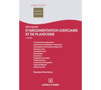 Petit traité d'argumentation judiciaire et de plaidoirie