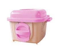 Petit transporteur Pour animaux de compagnie - Cage Portable respirante Pour Hamster, chinchilla, furet, hérisson, gerbille | Sac de Transport sécurisé Avec poignée