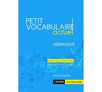 Petit vocabulaire actuel allemand