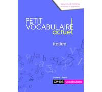 Petit vocabulaire actuel italien