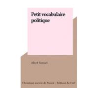 Petit Vocabulaire Politique (ebook)