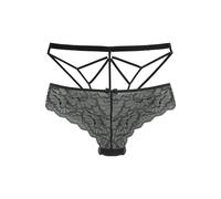 PETITE FLEUR GOLD Tanga negro Mujer PETITE FLEUR GOLD XL negro
