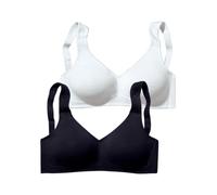 PETITE FLEUR Sujetador negro / blanco 80xE negro / blanco