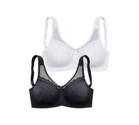 PETITE FLEUR Sujetador negro / blanco 85xB negro / blanco