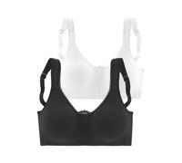 PETITE FLEUR Sujetador negro / blanco 95xF negro / blanco