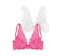 PETITE FLEUR Sujetador rosa / blanco 90xA rosa / blanco