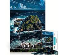 Petite Île, Isla de la Reunión Rompecabezas de 1000 Piezas para Adolescentes Ideal para estimular la Memoria, para el hogar y para armar Un Regalo Encantador (50x75cm)