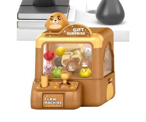 Petite Machine À Pinces - Distributeurs De Petits Lots Attrape-bonbons Cadeau Mini Grue Rétro Sonore Jeu D' Miniature, Peluches | Activité Ludique Anniversaire Pour Fêtes