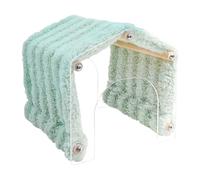 Petite Pet Passage Den - 12 Inches Velvet Hideaway, Padded Interior, Oft Sleeping Bed House, Washable Soft Plush Bunny Hideaway, Home Lounge Nap Play Zone Guinea Pig Ferret Rabbit Comfort Nook