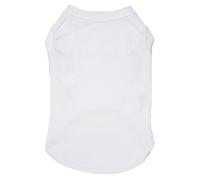 Petitebella - Camisa de algodón sin Mangas para Perro, Color Blanco