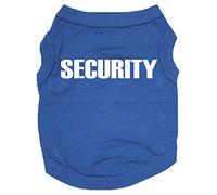 Petitebella Camisa de perro de seguridad para cachorros (azul real, grande)