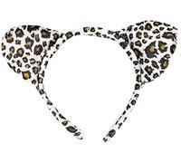 Petitebella Diadema de orejas de animales (leopardo, talla única)