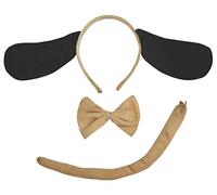 Petitebella - Diadema de Perro con Orejas largas, 3 Piezas