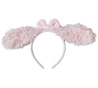 Petitebella Diadema larga para perro (rosa caniche, talla única)