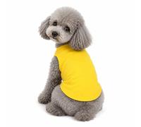 Petitebella Puppy Dog Dress Clothes Plain Mangas Sin Algodón tee T Shirt