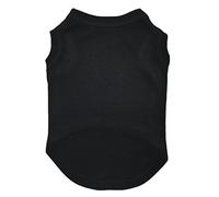 Petitebella Puppy Dog Dress Clothes Plain Mangas Sin Algodón tee T Shirt