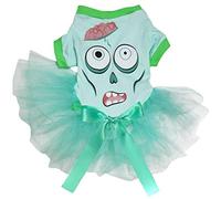 Petitebella - Vestido de perro para cachorros (grande, zombie)