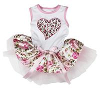 Petitebella - Vestido para Cachorro de Leopardo, diseño de Leopardo