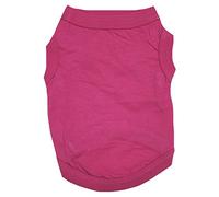 Petitebella - Vestido para Perro, sin Mangas, de algodón, Color Liso