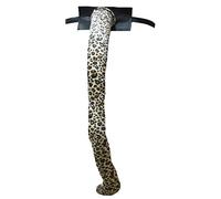 Petitebelle Traje de cola linda animal suave para la fiesta Un tamaño Leopard (1)