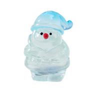 Petites Figurines Du Père Noël, Décorations De Fête En Résine Transparente | Miniatures De Noël Qui Brillent Dans Le Noir, Pour Les Scènes Miniatures De Jardin Féerique, Table De Cheminée De Vacances