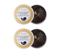 PETITFEE - Black Pearl & Gold Hydrogel Eye Patch - 60pcs (2ea) Set