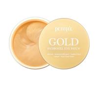PETITFEE Gold Hydrogel Eye Patch, Parche Hidratante para Ojos con Extracto de Oro, Reduce Ojeras y Hinchazón, Ideal para Piel Sensible, 60 unidades