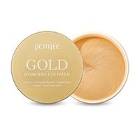 PETITFEE Gold Hydrogel Eye Patch, Parche Hidratante para Ojos con Extracto de Oro, Reduce Ojeras y Hinchazón, Ideal para Piel Sensible, 60 unidades