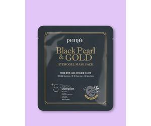 Petitfee & Koelf Mascarilla facial de hidrogel Black Pearl & Gold Hydrogel Mask Pack - 32 g / 1 ud