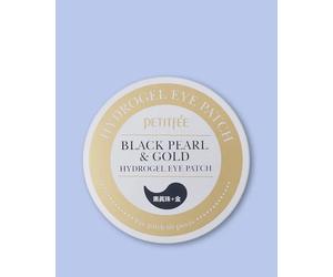 Petitfee & Koelf Parches para ojos Black Pearl & Gold Hydrogel Eye Patch - 84 g / 60 ud
