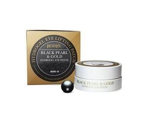 PETITFEE - Parche de ojos de perla negra y oro Black Pearl & Gold Eye Patch 60 uds.