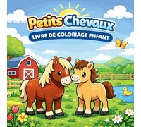 Petits Chevaux - Livre de Coloriage Enfant