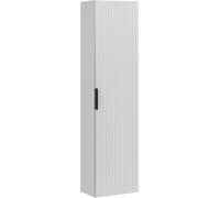 Petits meubles Columna mural de 1 puerta estratificado blanco