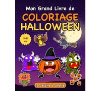 Petits Monstres & Citrouilles, mon Cahier de Coloriage: Livre de coloriage Halloween pour enfants de 3 à 8 ans