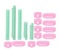 petjoyful 17 Piezas Motif Cam L-Point Cams Carro de Encaje Repuestos para Accesorios para máquinas de Tejer KH860 KH871 KH891 KH894