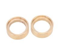 petjoyful 2 Piezas Anillo de Abrazadera Interna de Latón Beadlock Profesional 1.3in 1/18 RC Accesorios de Coche con Pesas de Rueda de Orificio para Buje 9781