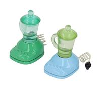 petjoyful 2 Piezas Exprimidor De Casa De Muñecas En Miniatura Hermosa Máquina De Jugo En Miniatura Realista Modelo Casa De Muñecas Juguete De Cocina