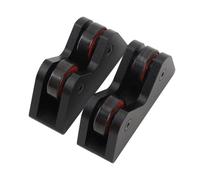 petjoyful 2PCS Billar Cue Rectitud Comprobador Acero Inoxidable Pool Cue Stick Eje Rodillo Rectitud Detector Comprobador Inspeccionar Herramienta para Snooker Club (Negra)