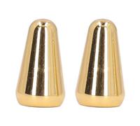 petjoyful 2PCS Guitar Pickup Switch Caps 3 Way 5 Way Toggle Switch Knob Tip Replacement for ST TL Style Electric Guitars (Oro)