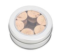 petjoyful 6 clips magnéticos para soporte de hilo, carrete de bobina, abrazaderas de madera de haya, accesorios de costura cruzada y bordado