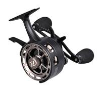 petjoyful Carretes de Pesca en Hielo 3.2:1 Relación de Engranajes Ultra 3+1 Rodamientos de Bolas Carrete de Pesca (Derecha)