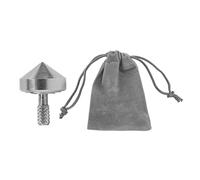 petjoyful Dedo Giroscopio Adulto Metal Portátil Oficina Ansiedad Alivio del Estrés TDAH Giroscopio Giratorio Juguete (Plata)