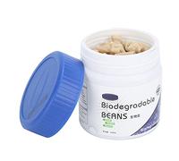 petjoyful Forma de Hueso de Marino Bio Bean Agua de Mar Frijoles biodegradables NO3 PO4 Removedor Filtro de Acuario para pecera