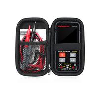 petjoyful Inteligente 6000 Cuentas TRMS Multímetro Digital Pantalla LCD Voltímetro AC/DC Amperímetro Ohmímetro Prueba Diodo Frecuencia Capacitancia Continuidad NCV Línea Viva con