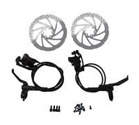 petjoyful MEROCA Kit de Freno de Disco de Bicicleta Freno de Disco hidráulico Bicicleta de montaña Disco de Aceite de Ciclismo Delantero Trasero