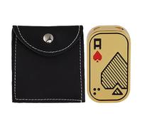 petjoyful Metal TDAH 3 Capas Push Slider Toy Adulto Oficina Viaje Magnético Ansiedad Alivio del Estrés Slider Juguete (Oro)