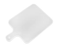 petjoyful Molde de Bandeja de Silicona con Mango DIY Hecho a Mano Posavasos de Resina Plato de Cena de Frutas