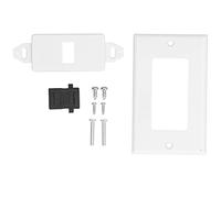 petjoyful Placa de Pared de Interfaz Multimedia de Alta definición Alta resolución 4K Paso de Alta Velocidad sin Enchufe de Pared de Soldadura